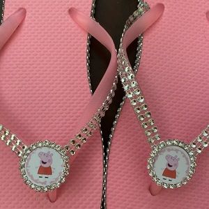 Peppa pig flip flops